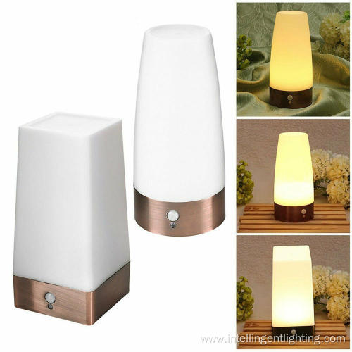 LED Wireless PIR Motion Sensor LED Table Lamp